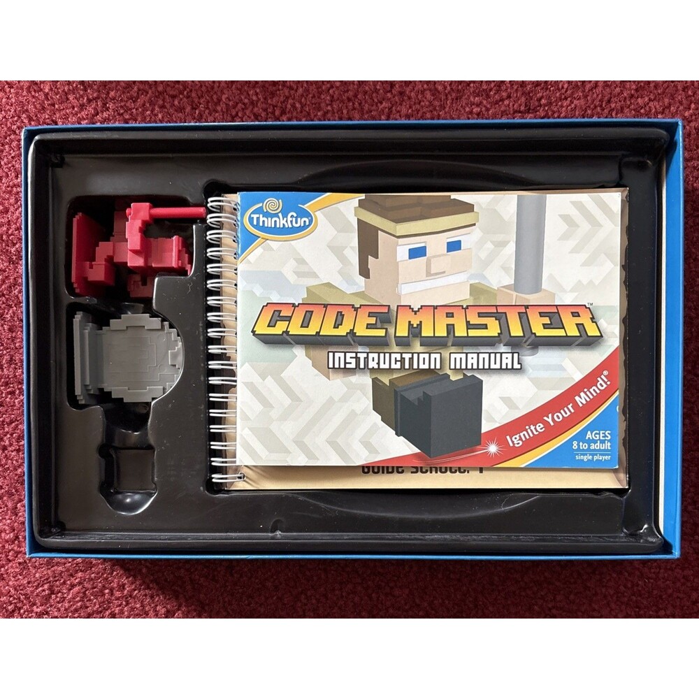 Thinkfun Code Master Programming Logic Minecraft Board Game Single Player(read) - Picture 4 of 9